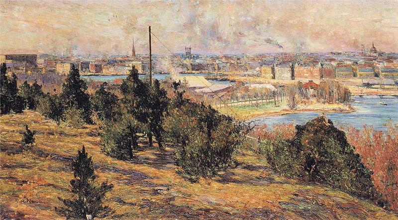 View of Stockholm from Skansen, Karl Nordstrom